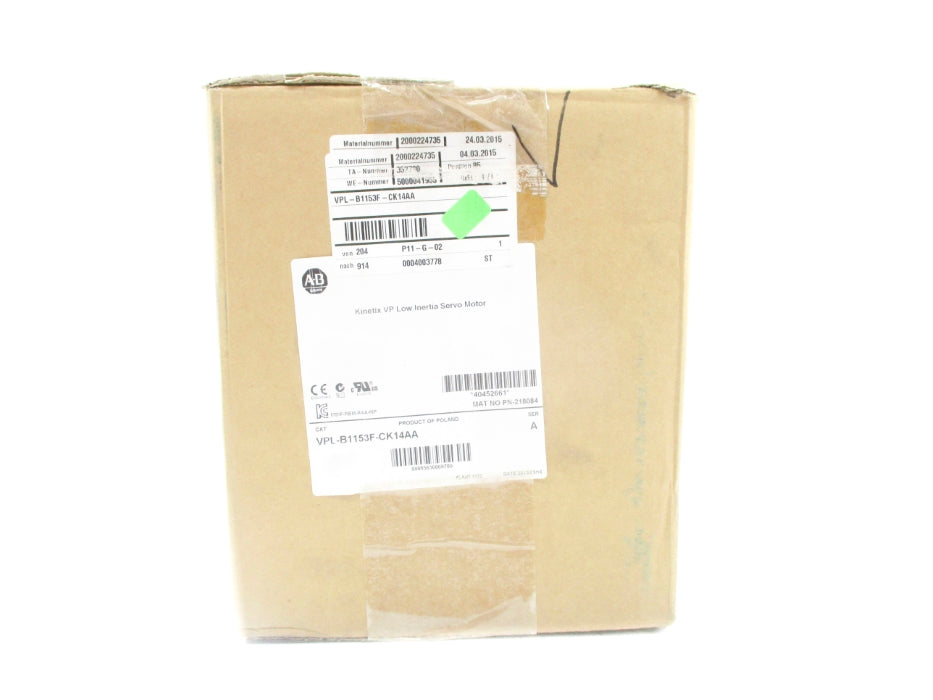 ALLEN BRADLEY VPL-B1153F-CK14AA SER. A NSMP