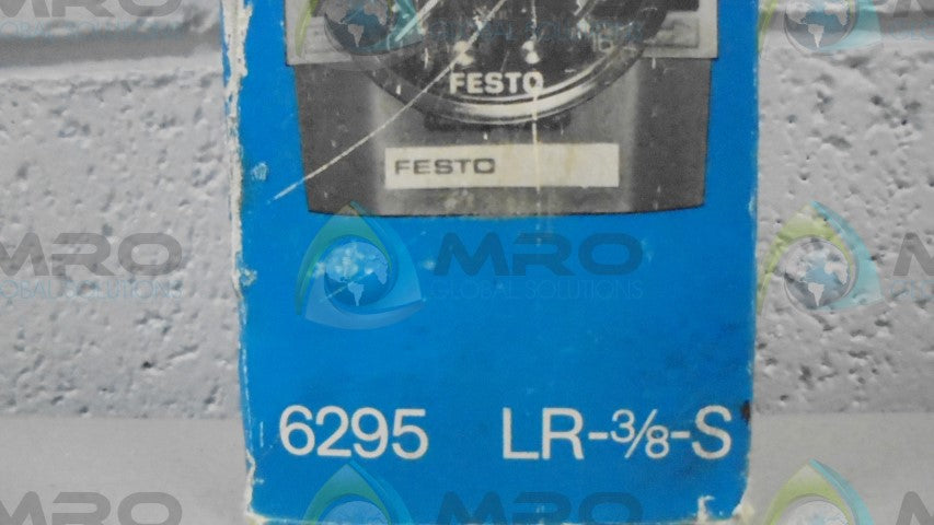 FESTO LR-3/8-S PRESSURE REGULATOR *NEW IN BOX*