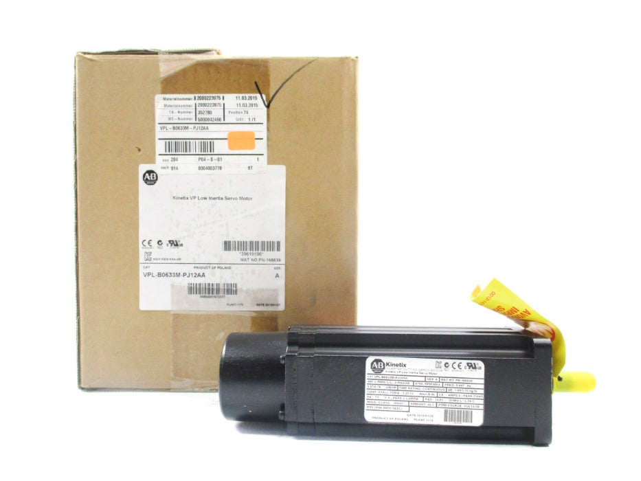 ALLEN BRADLEY VPL-B0633M-PJ12AA SER. A NSMP