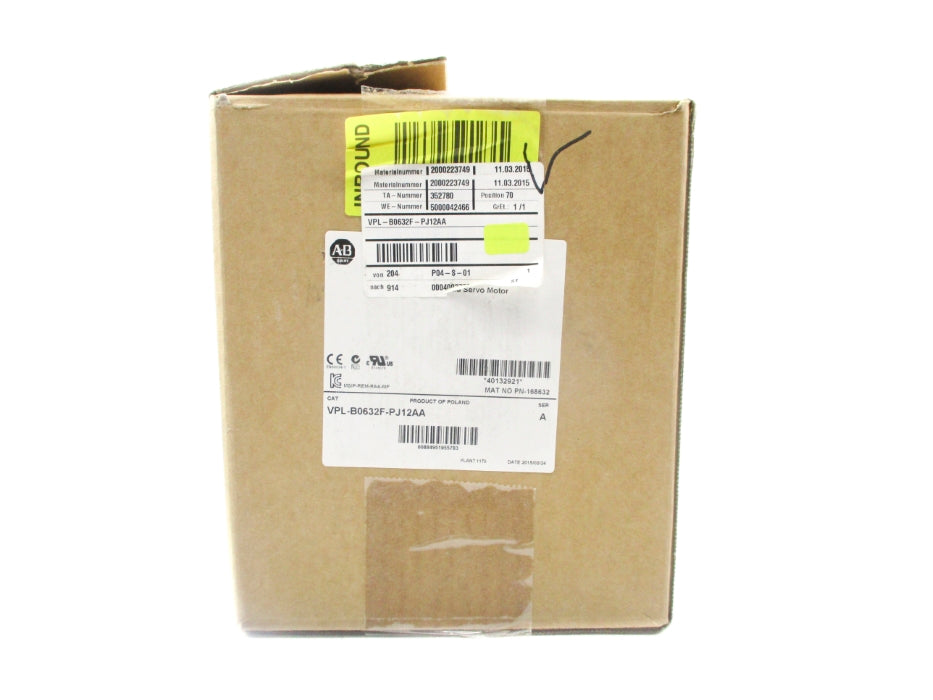 ALLEN BRADLEY VPL-B0632F-PJ12AA SER. A NSMP