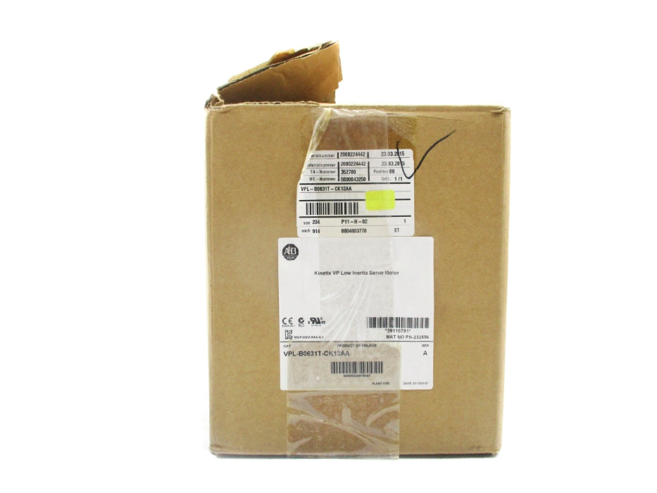 ALLEN BRADLEY VPL-B0631T-CK12AA SER. A NSMP