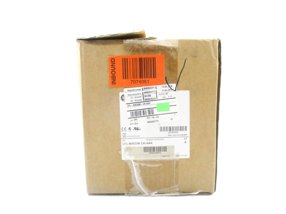 ALLEN BRADLEY VPL-B0633M-CK14AA SER. A NSMP