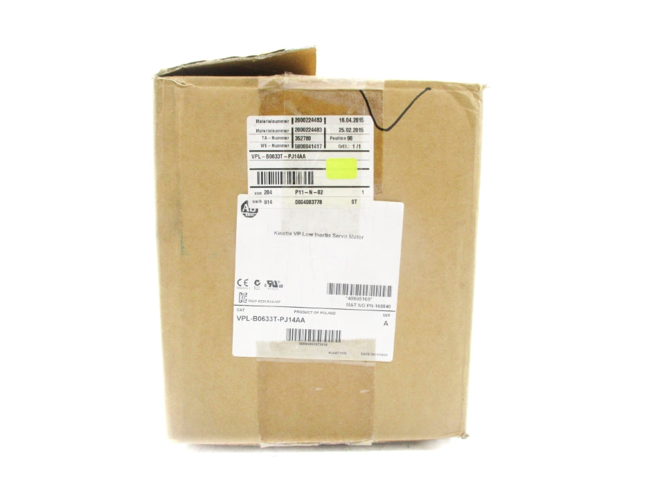 ALLEN BRADLEY VPL-B0633T-PJ14AA SER. A NSMP