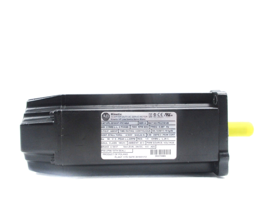 ALLEN BRADLEY VPL-B1003T-PK14AA SER. A NSMP
