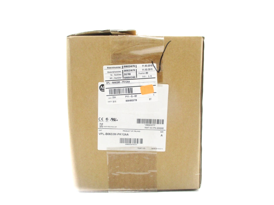 ALLEN BRADLEY VPL-B0633M-PK12AA SER. A NSMP