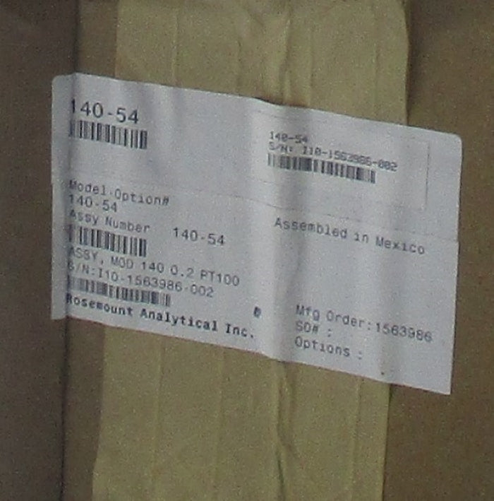 ROSEMOUNT 140-54 100PSI NSMP