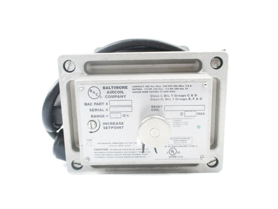BALTIMORE AIRCOIL 311795 480VAC 15A NSNP