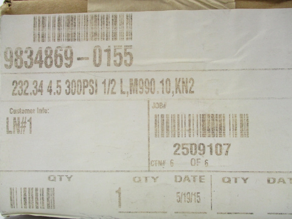 WIKA 232.34 300PSI NSFS