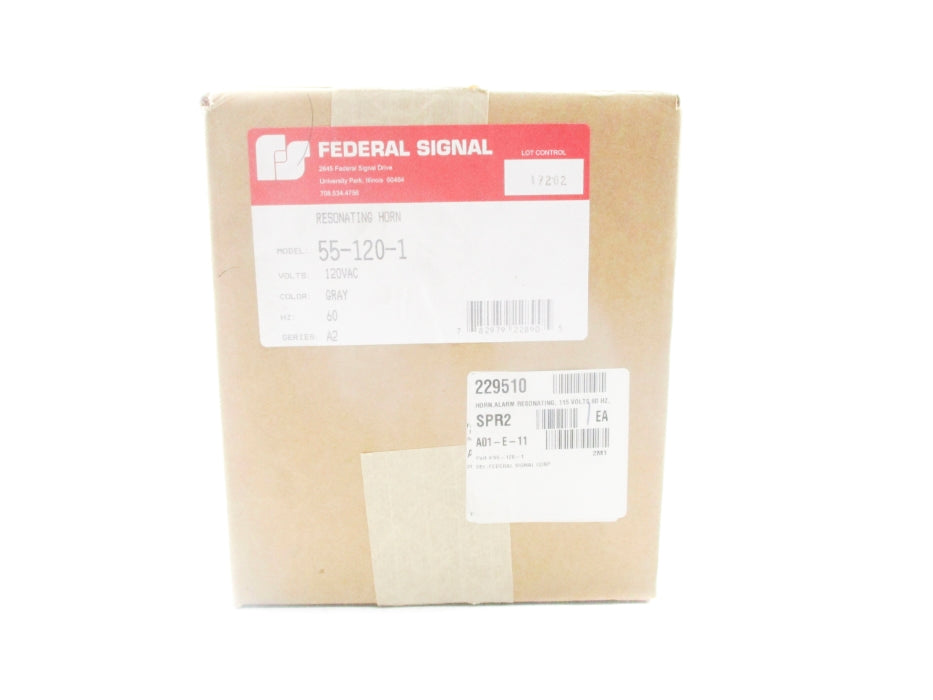 FEDERAL SIGNAL 55-120-1 SER. A2 NSFS