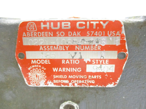 HUB CITY 0221-10684-806 UNMP