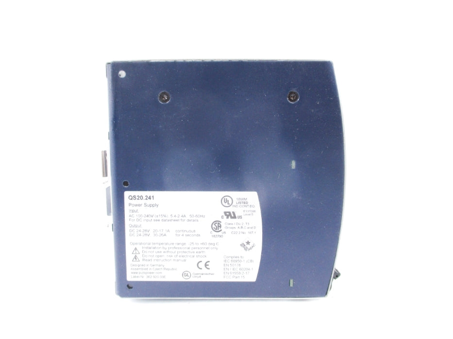 PULS QS20.241 100-240VAC 5.4-2.4A NSNP