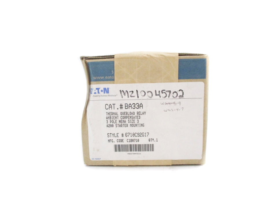 EATON BA33A NSFS