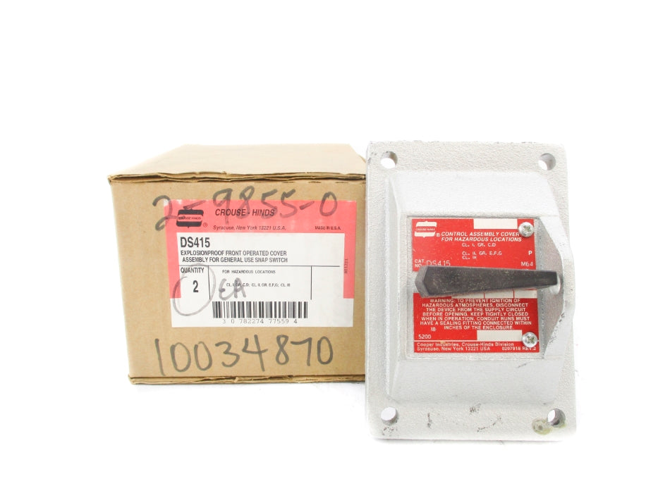 CROUSE-HINDS DS415 (PKG OF 2) NSMP