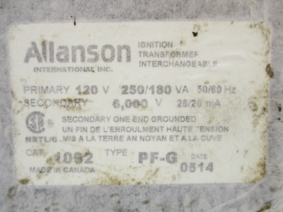 ALLANSON 1092 NSNP