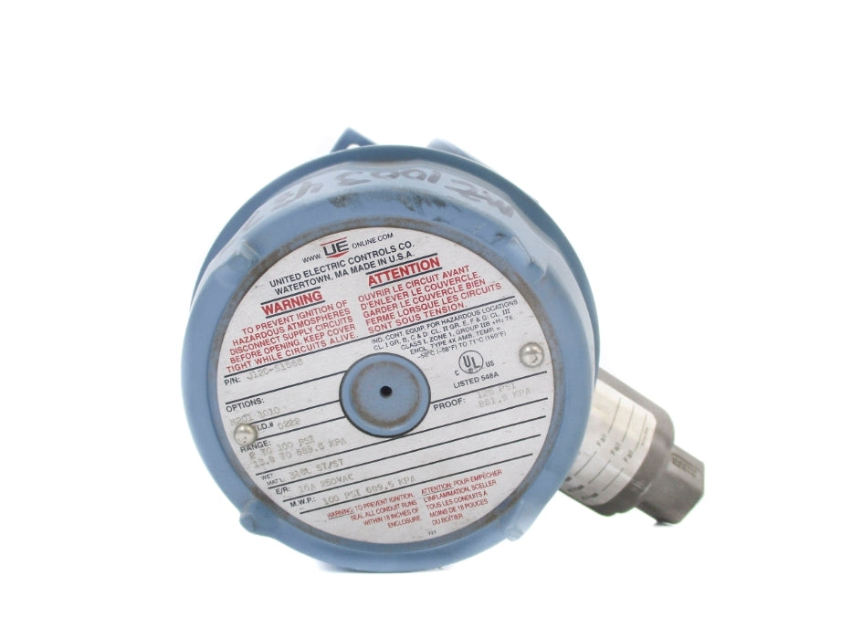 UNITED ELECTRIC J120-S156B 125PSI NSNP