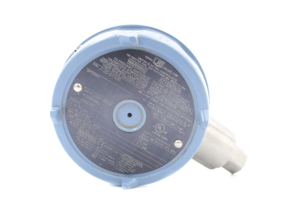UNITED ELECTRIC J120-S152B 75PSI NSNP