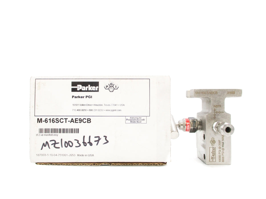PARKER M-616SCT-AE9CB 10000PSI NSMP