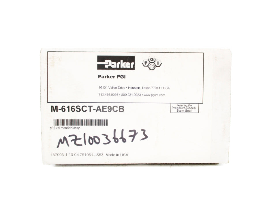 PARKER M-616SCT-AE9CB 10000PSI NSMP