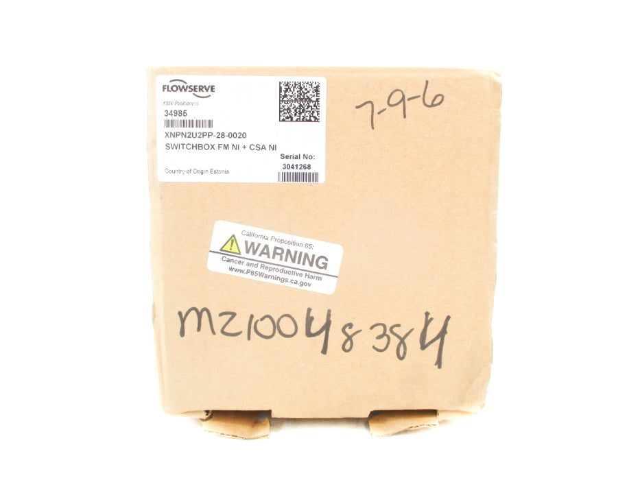 FLOWSERVE XNPN2U2PP-28-0020 NSMP