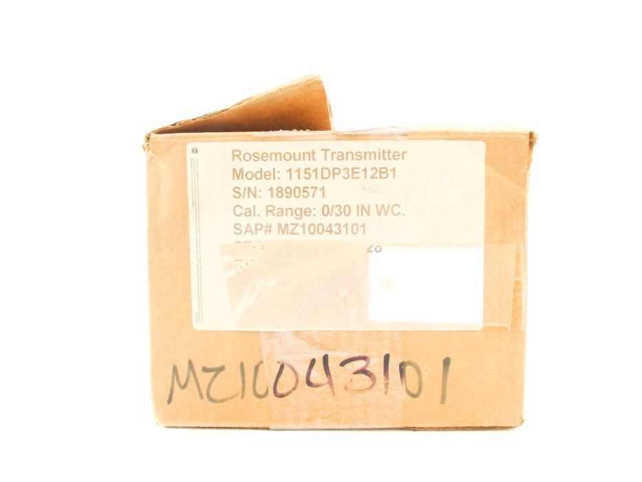 ROSEMOUNT 1151DP3E12B1 2000PSI NSMP