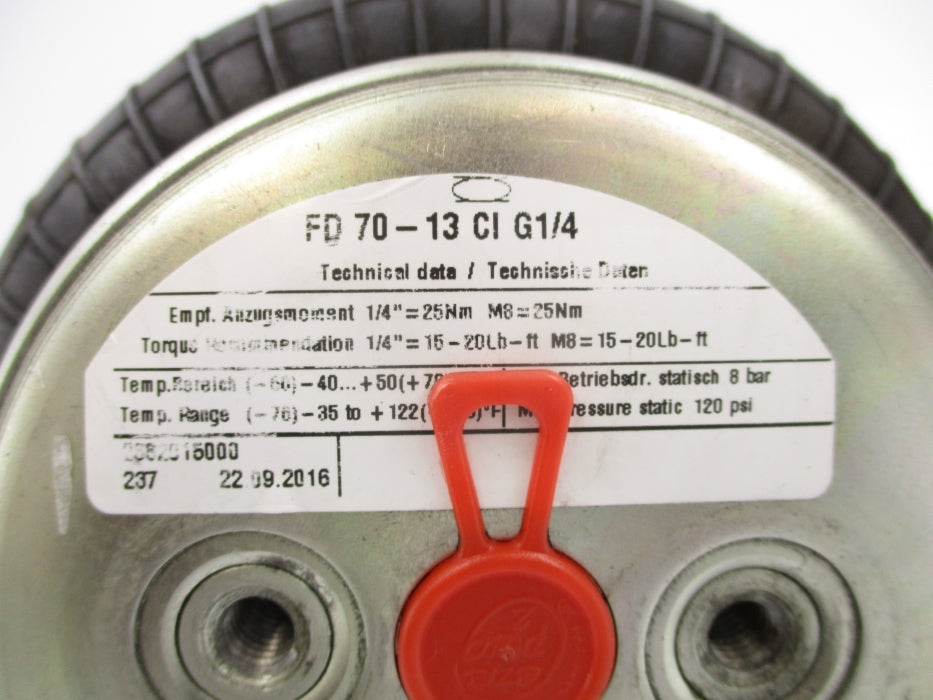 CONTINENTAL CONTITECH FD70-13CIG1/4 UNMP
