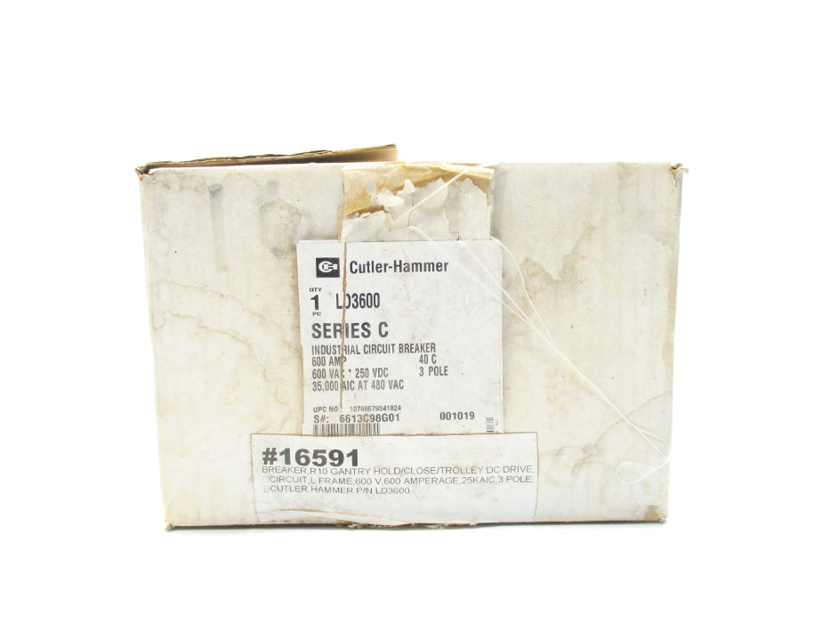CUTLER HAMMER LD3600 6613C98G01 SER. C 600A 600V NSMP