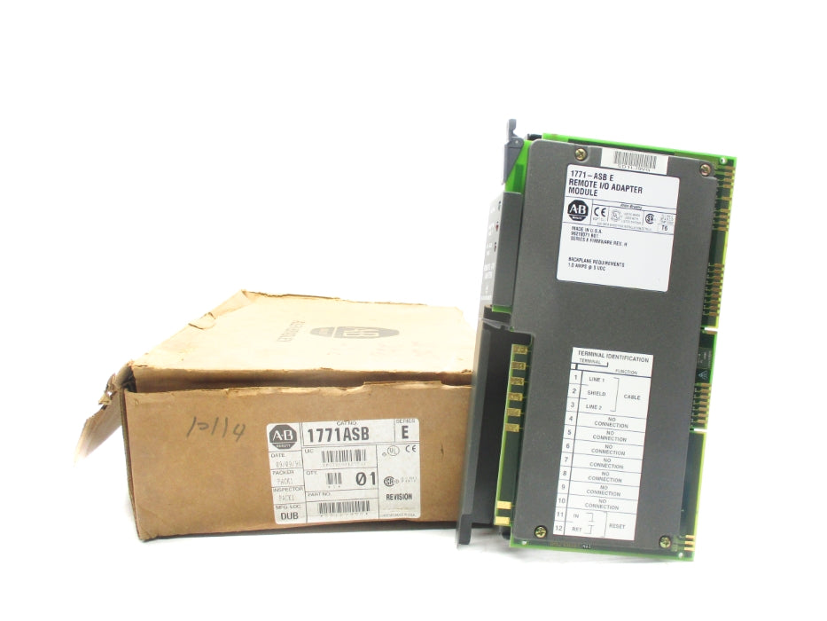 ALLEN BRADLEY 1771-ASB SER. E NSMP