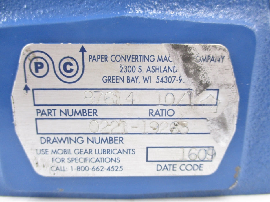PAPER CONVERTING MACHINE 0221-19263 NSNP