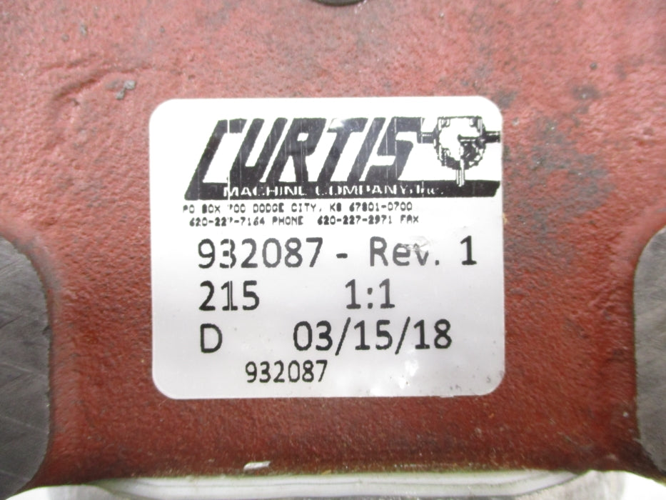 CURTIS MACHINE 932087 NSNP