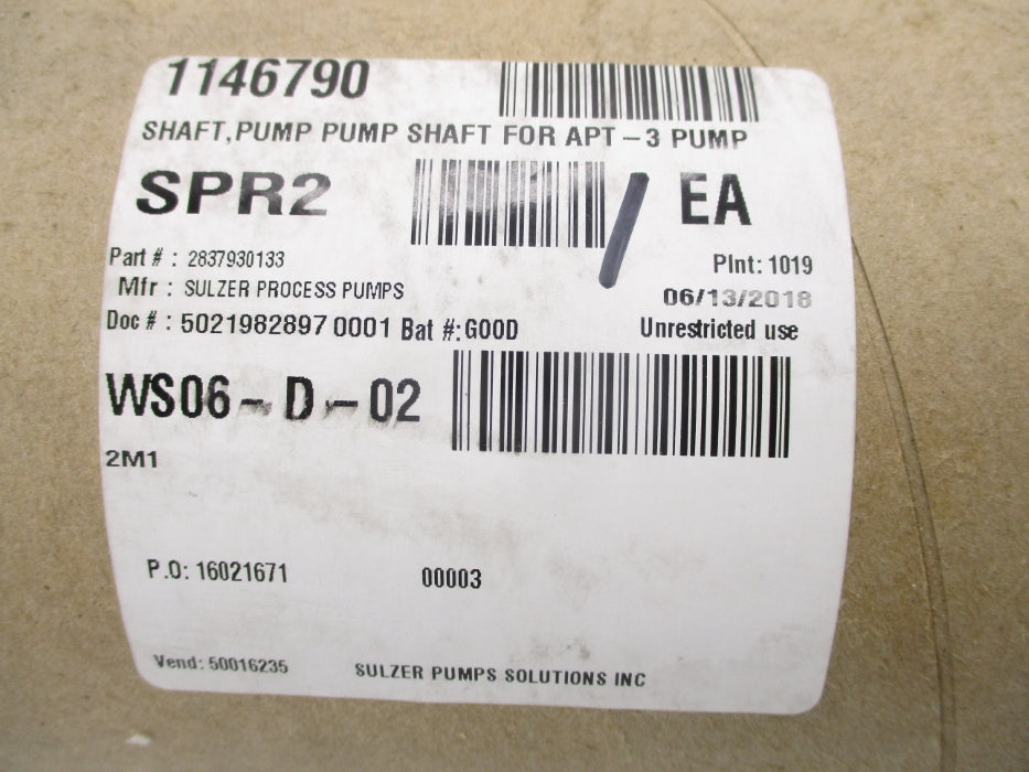 SULZER 2837930133 NSFS