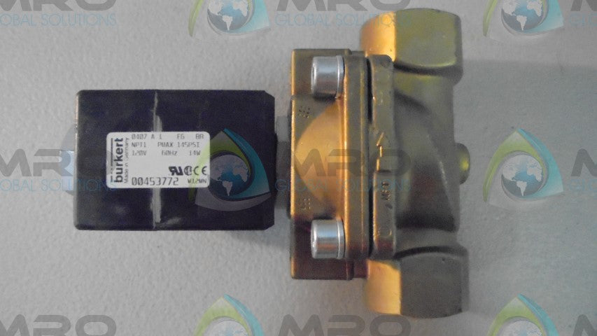 BURKERT 00453772 2/2-WAY SOLENOID VALVE *NEW NO BOX*