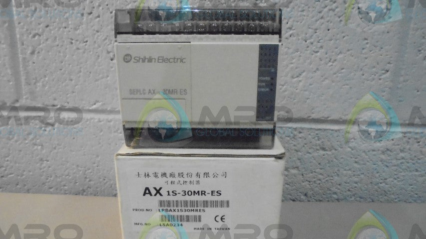 SHIHLIN ELECTRIC AX1S-30MR-ES PROGRAMMABLE LOGIC CONTROLLER *NEW IN BOX*