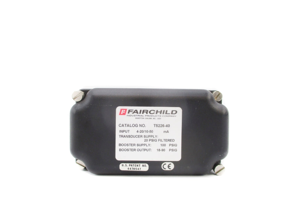 FAIRCHILD T5226-40 100PSI UNMP