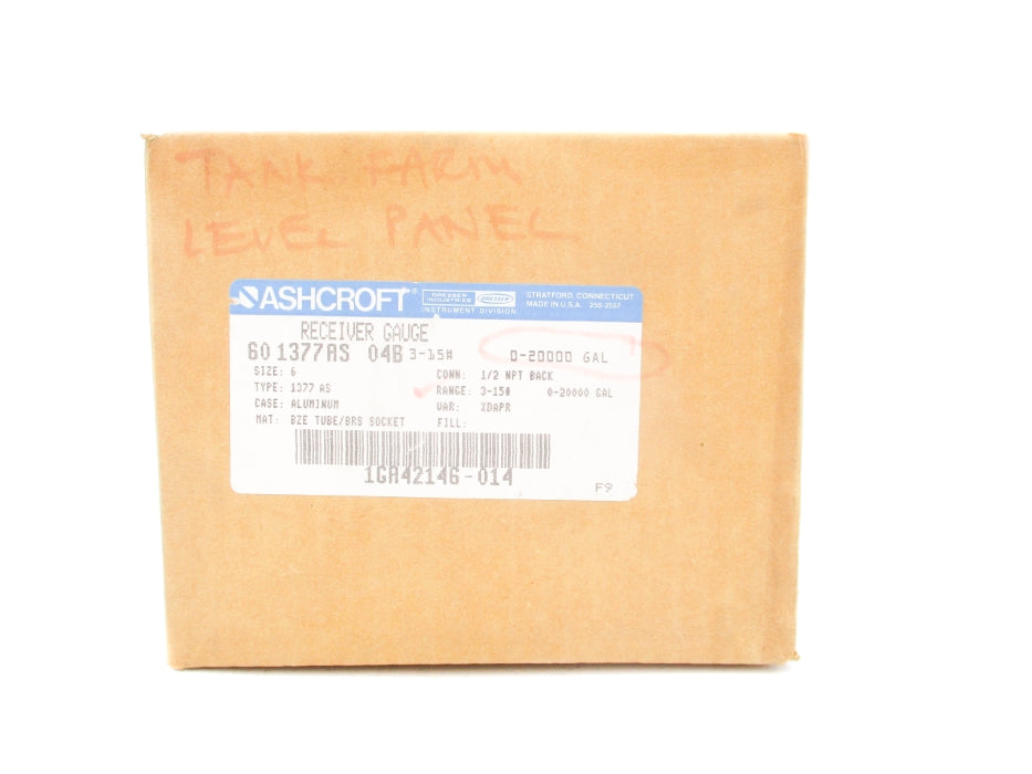ASHCROFT 601377AS04B3-15# 0-20000 NSFS