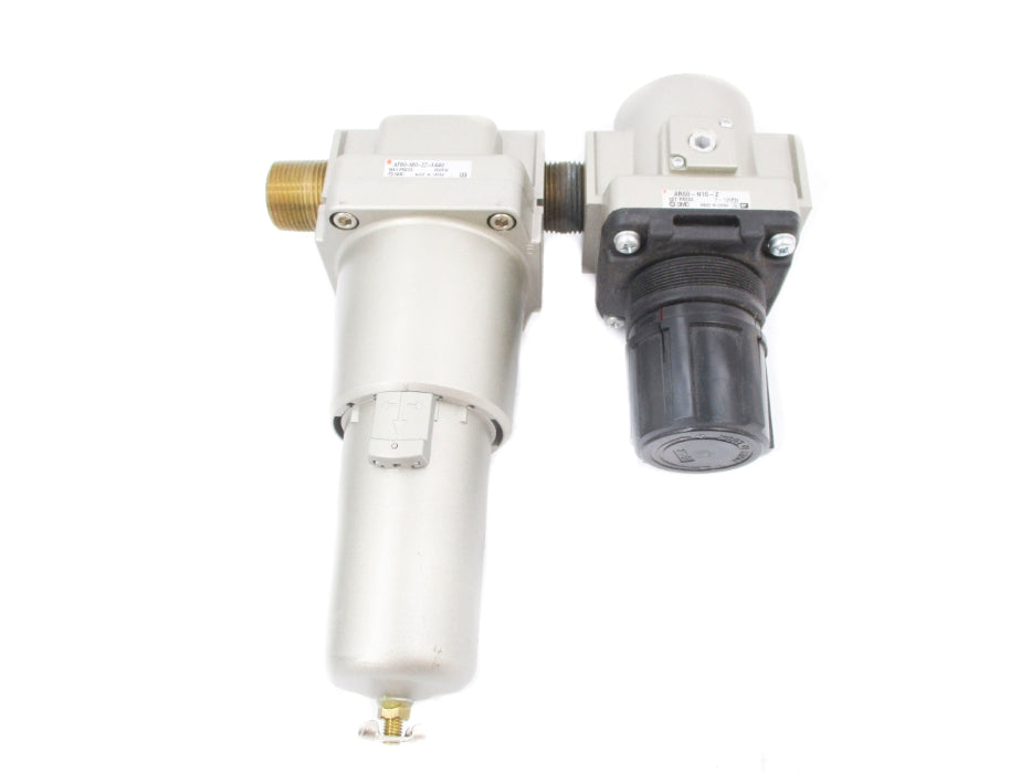 SMC AF60-N10-2Z-X440 W/ AR60-N10-Z 150PSI/125PSI NSNP
