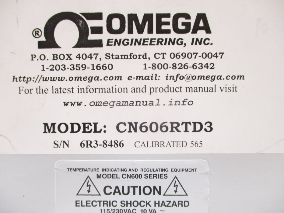 OMEGA CN606RTD3 NSNP