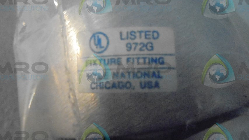PYLE-NATIONAL 972G FIXTURE FITTING * NEW IN BAG *