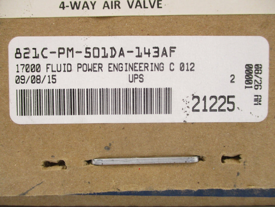 MAC 821C-PM-501DA-143AF NSFS