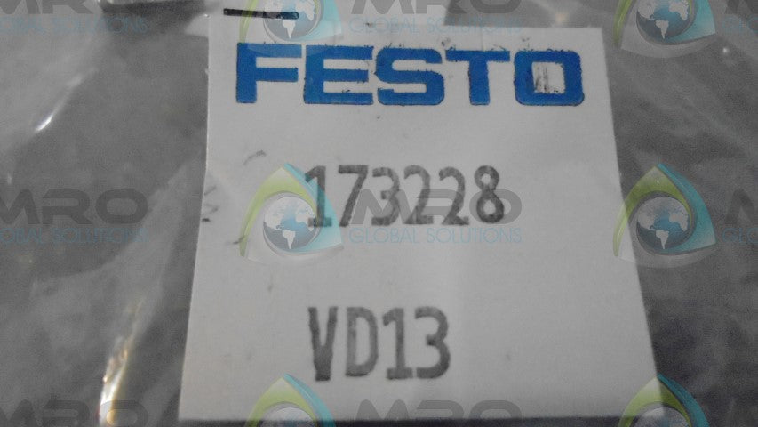 LOT OF 3 FESTO 173228 VD13 ACCESSORY FOR FESTO *NEW IN BAG*