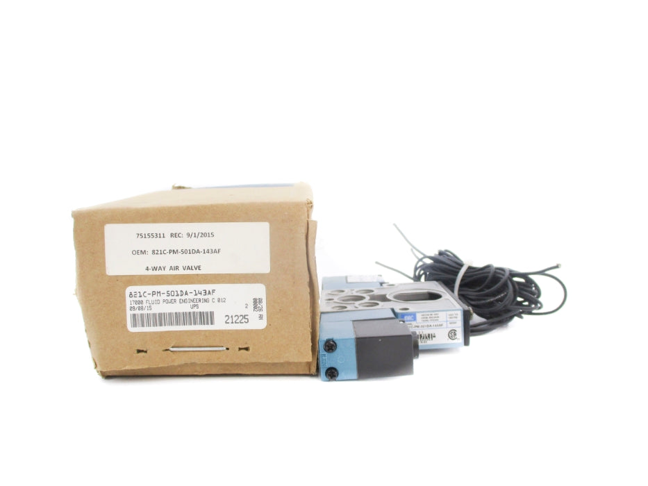 MAC 821C-PM-501DA-143AF 24V 150PSI NSMP