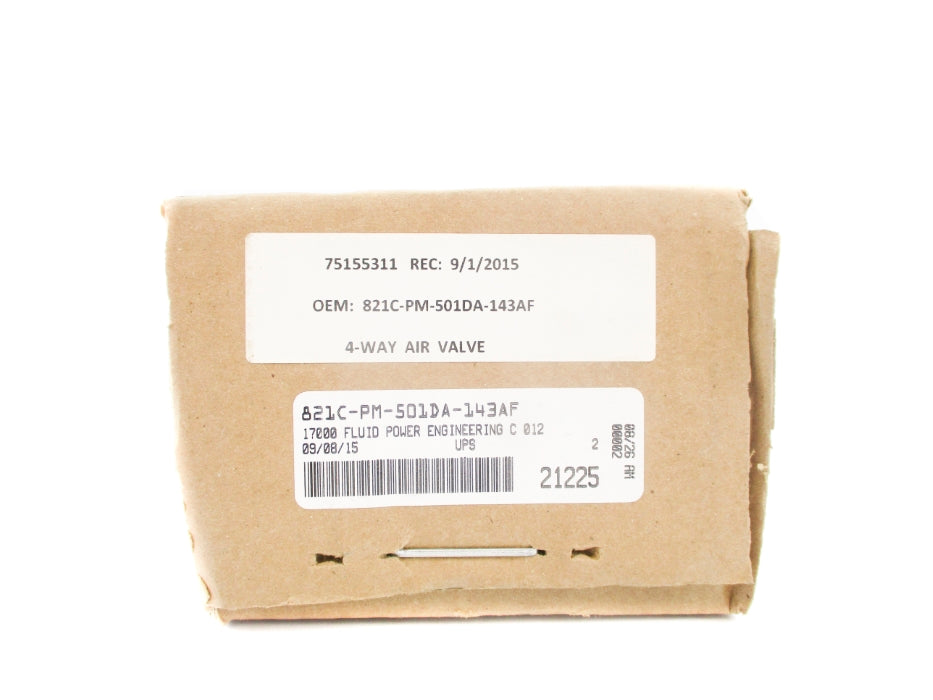 MAC 821C-PM-501DA-143AF 24V 150PSI NSMP