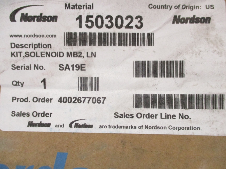 INDUSTRIAL SPARE PART 1503023 NSFS