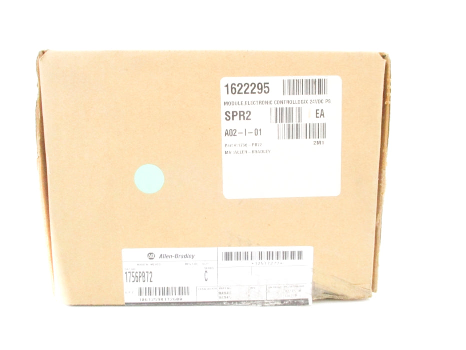 ALLEN BRADLEY 1756-PB72 SER. C 24VDC NSMP