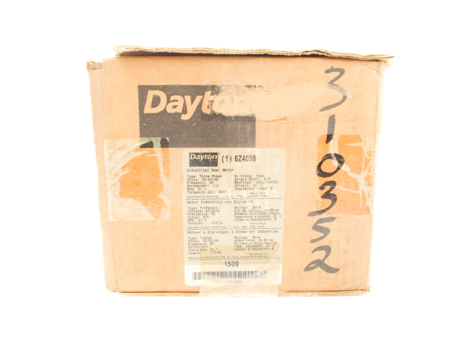 DAYTON 6Z405B NSMP