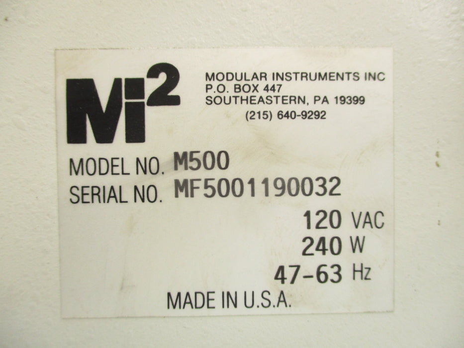 MODULAR INSTRUMENTS M500 UNMP