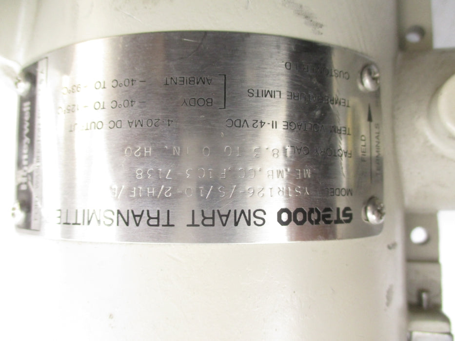 HONEYWELL YSTR126-/S/10-2/H1F/E-ME.MB.CC.F1C3-7138 NSNP