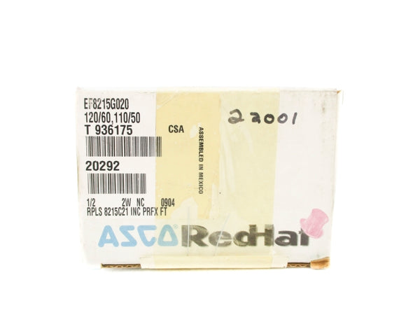 ASCO EF8215G020 110/120V NSMP