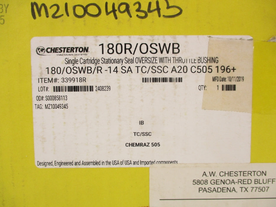CHESTERTON 180R/OSWB NSFS