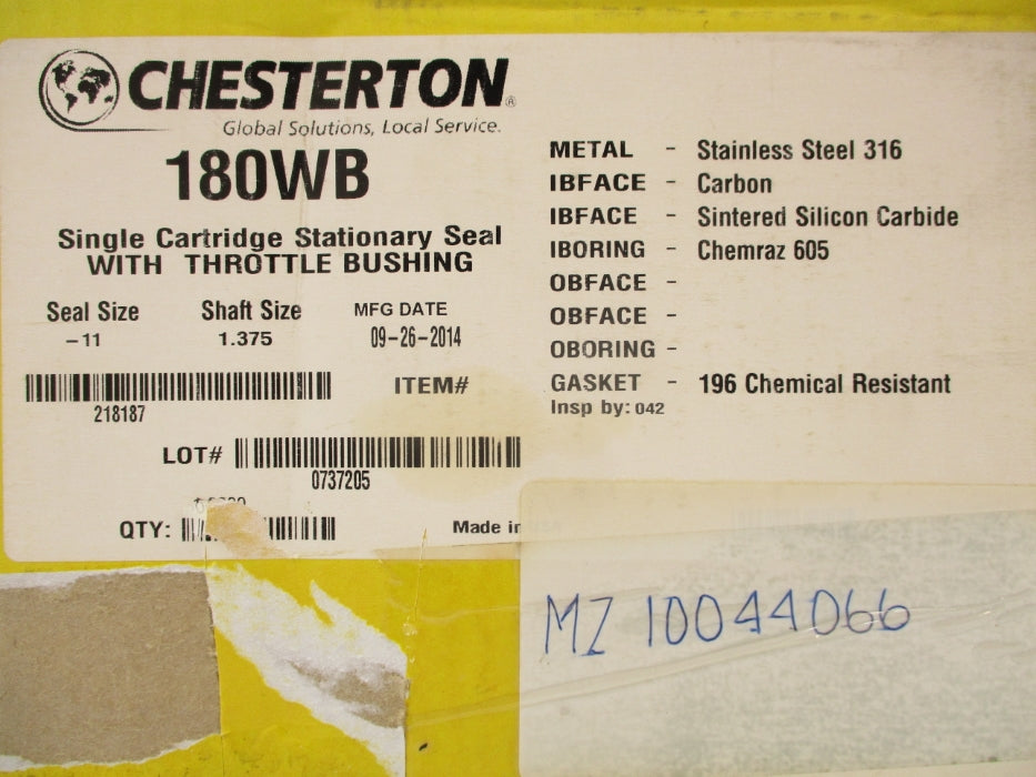 CHESTERTON 180WB-11 1.375 NSFS