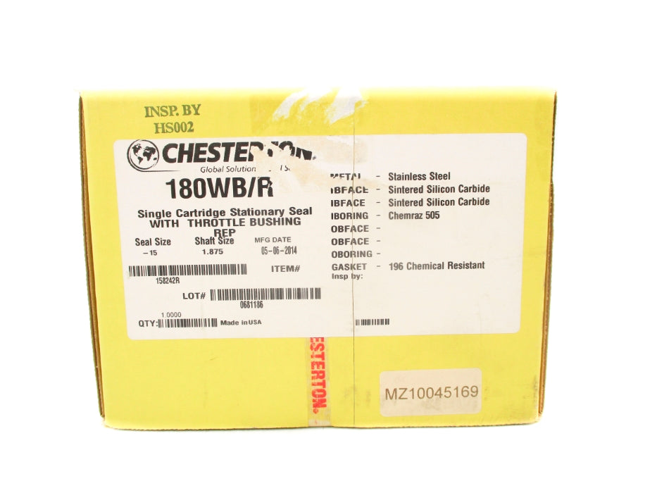 CHESTERTON 180WB/R-15 1.875 NSFS